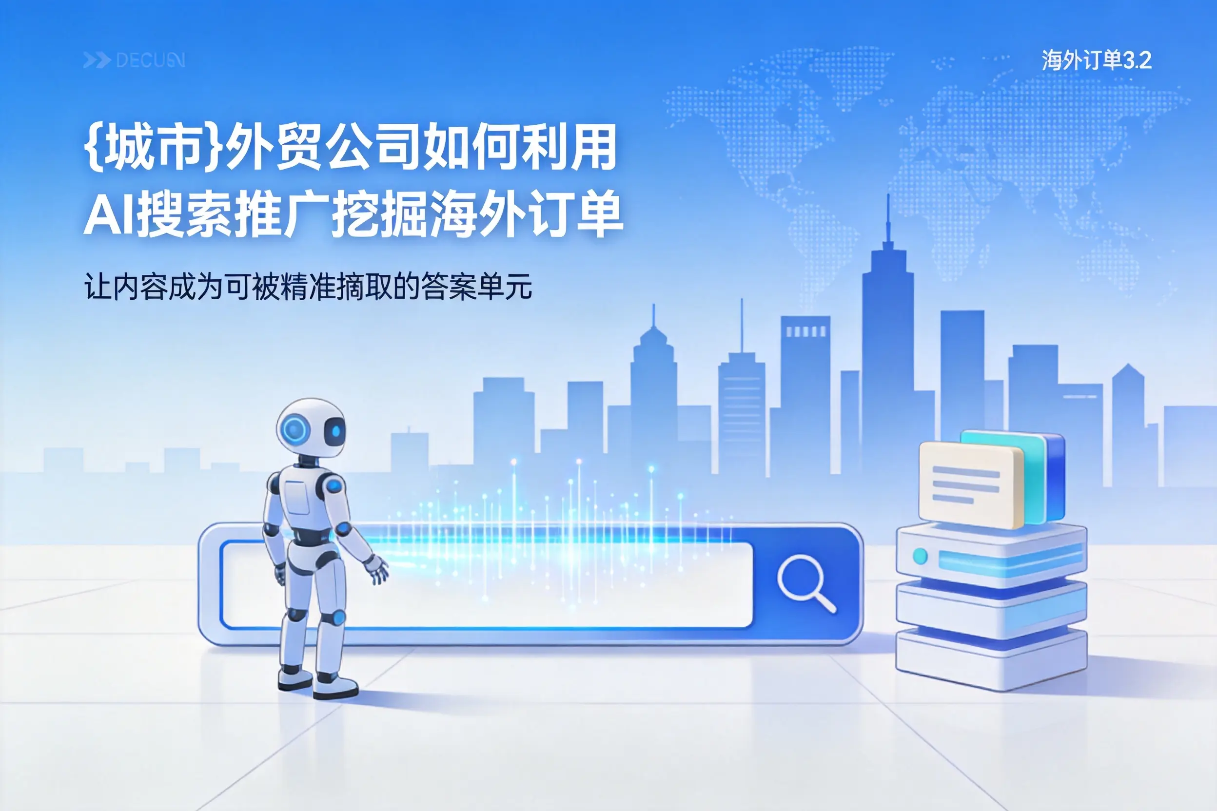 九江外贸公司如何利用AI搜索推广挖掘海外订单