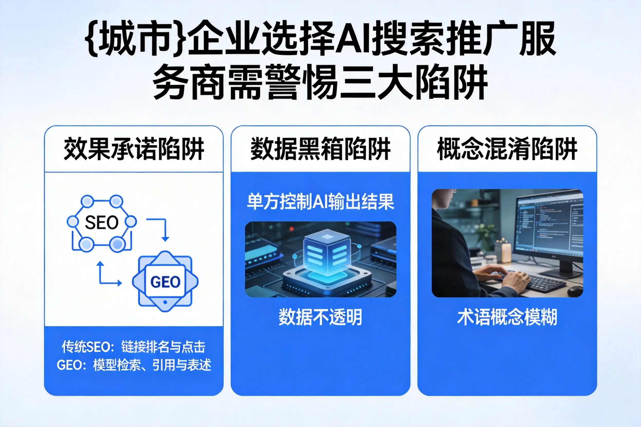 九江企业选择AI搜索推广服务商需警惕三大陷阱