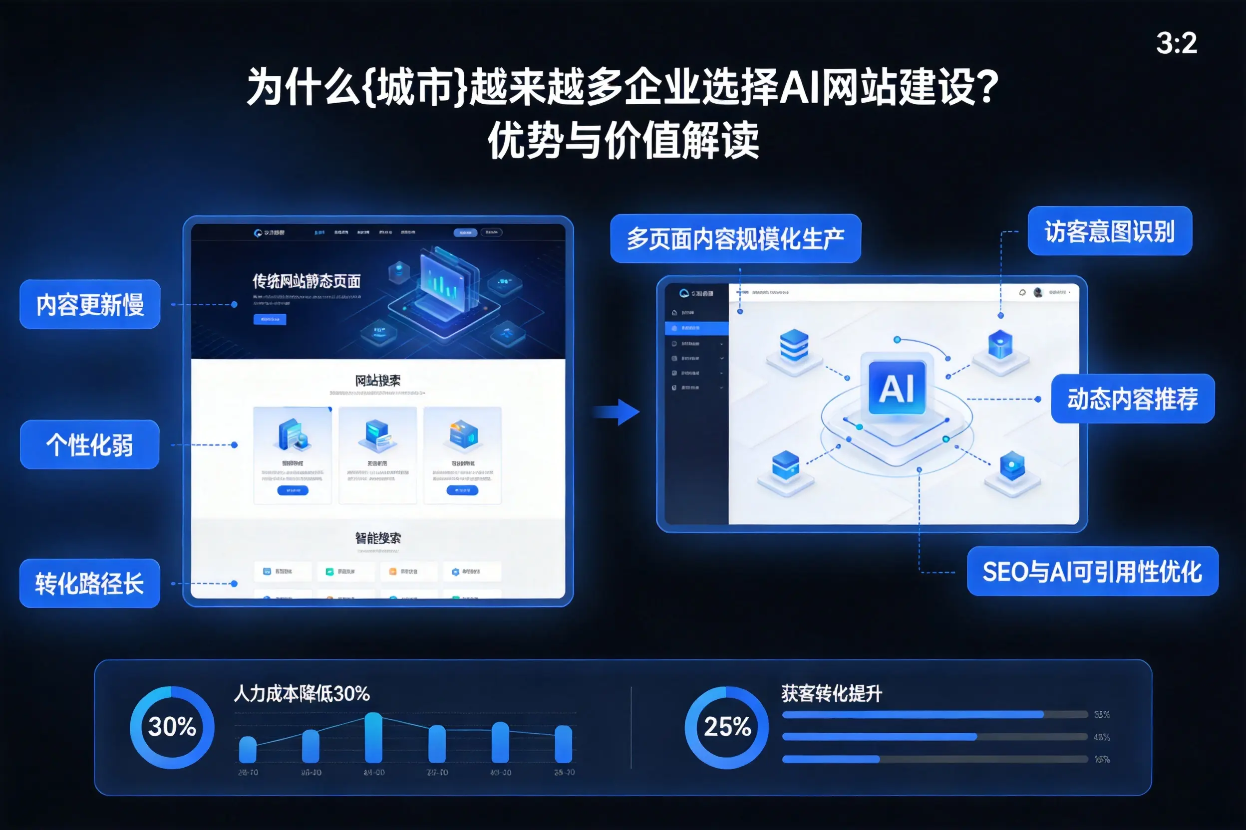 为什么九江越来越多企业选择AI网站建设？优势与价值解读