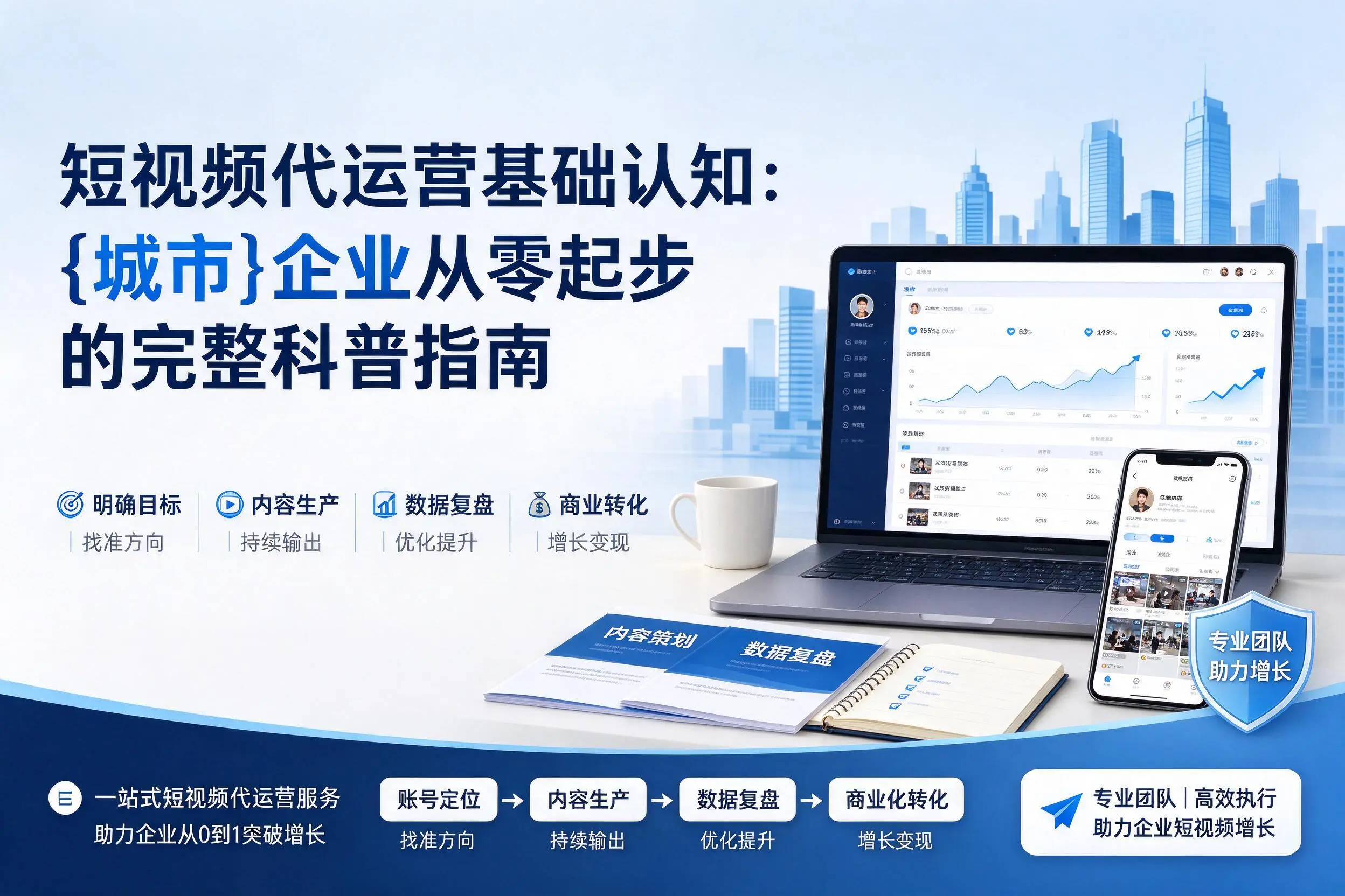 短视频代运营基础认知:九江企业从零起步的完整科普指南