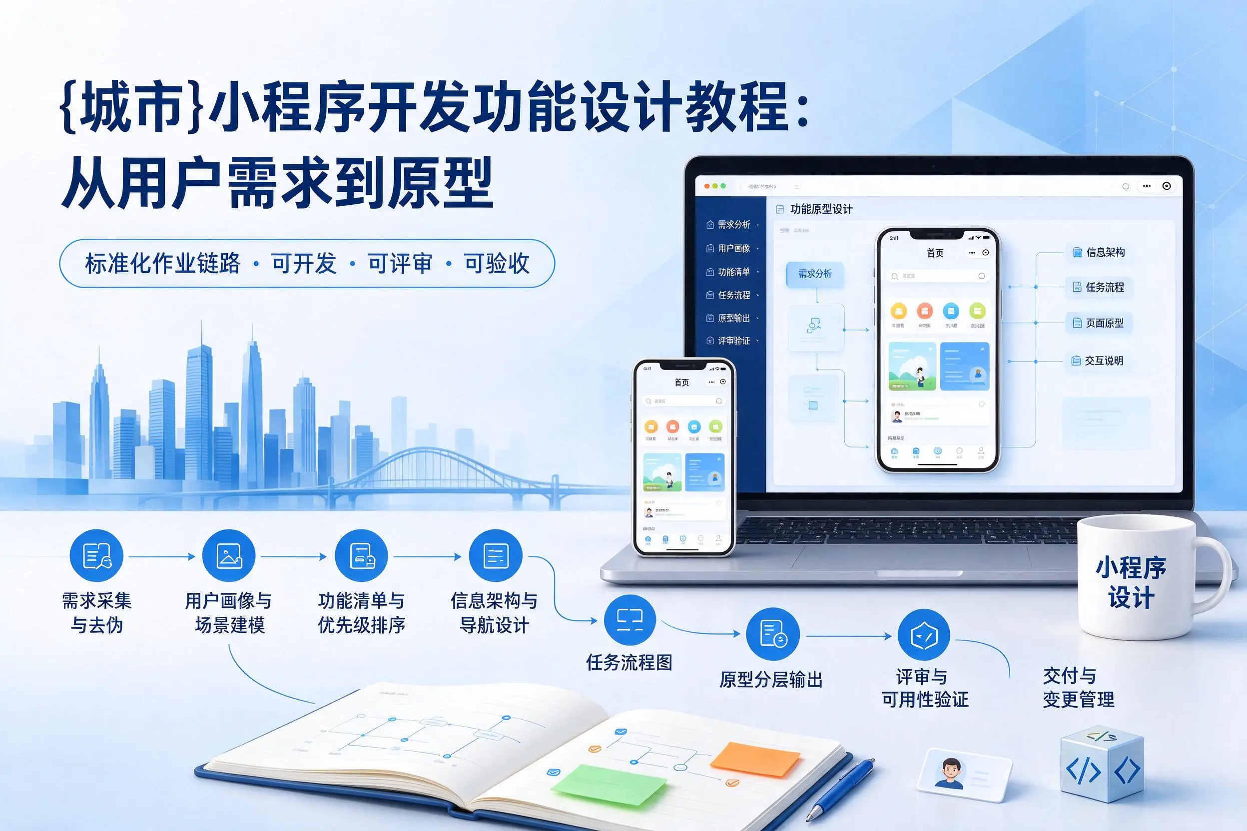 九江小程序开发功能设计教程:从用户需求到原型
